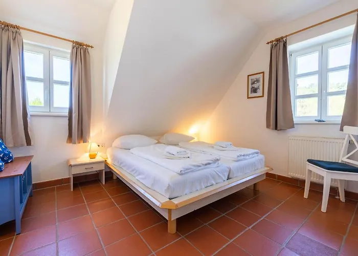 Rugana - Komfort Mit 2 Schlafzimmern Und Terrasse A61 * Dranske